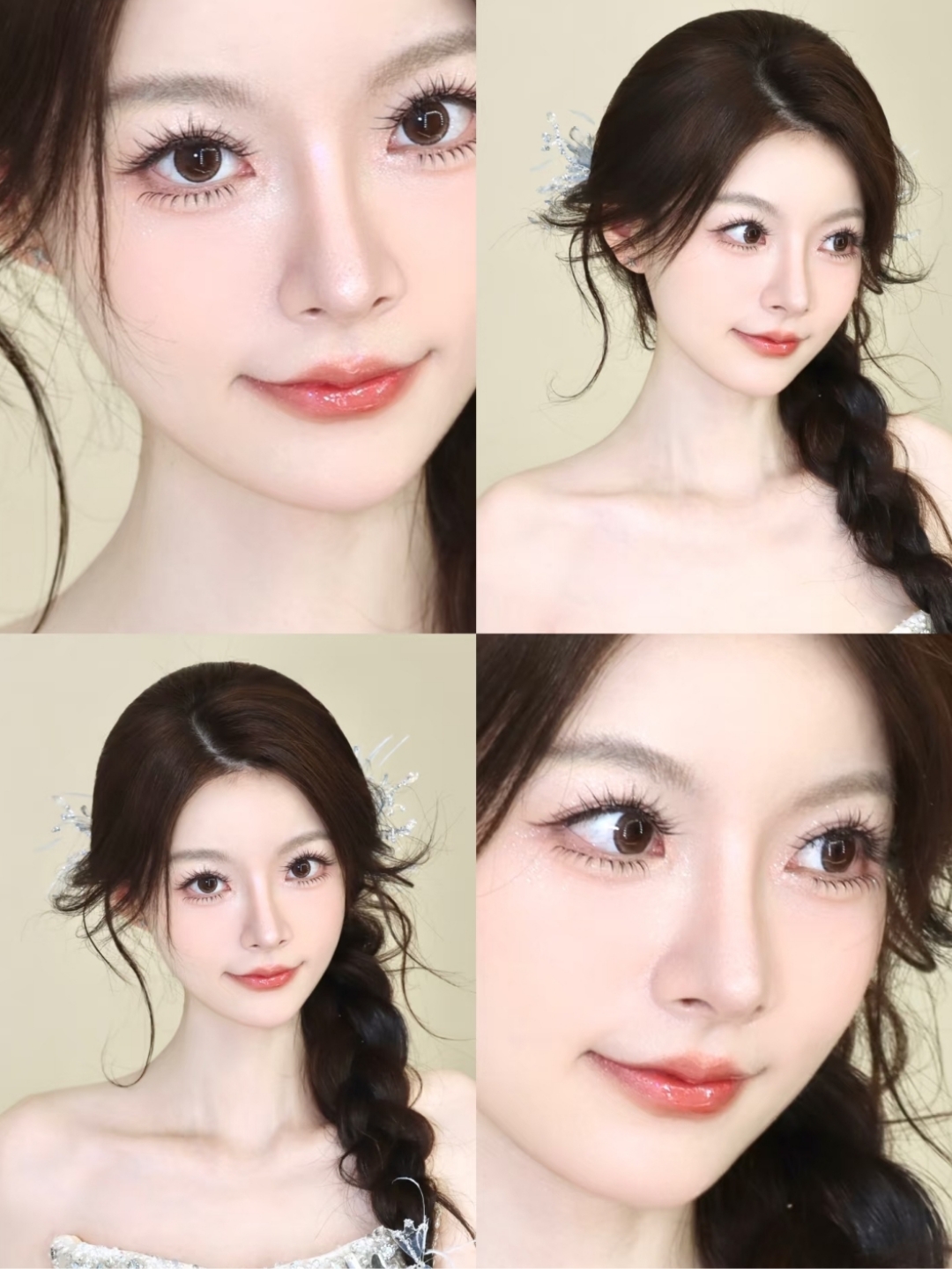 试妆花絮‖韩式新娘造型