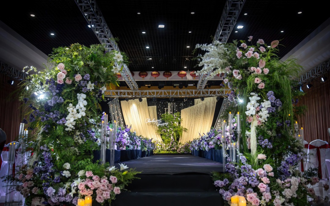 永不過時的簡約布幔森系婚禮～