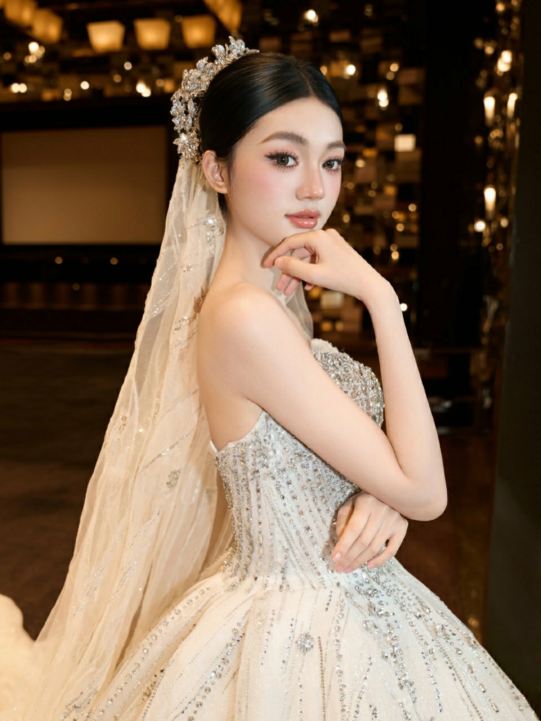 公主记1280元全天新娘跟妆