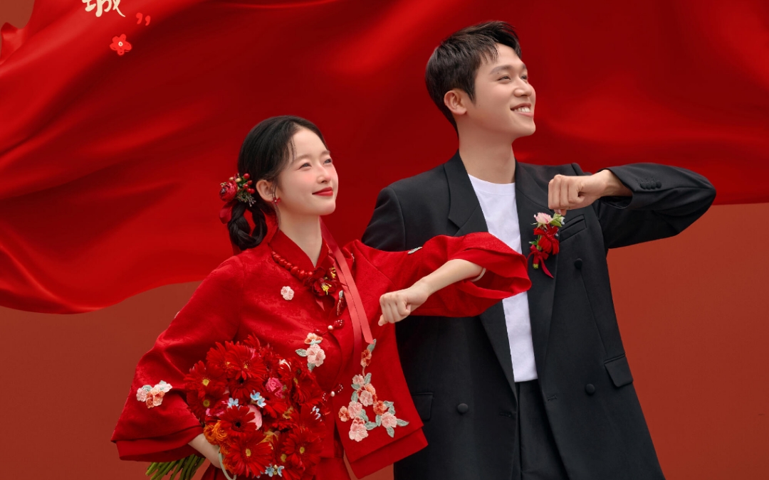 堅定社會主義幸福路線，姐妹們超愛的喜嫁婚紗照