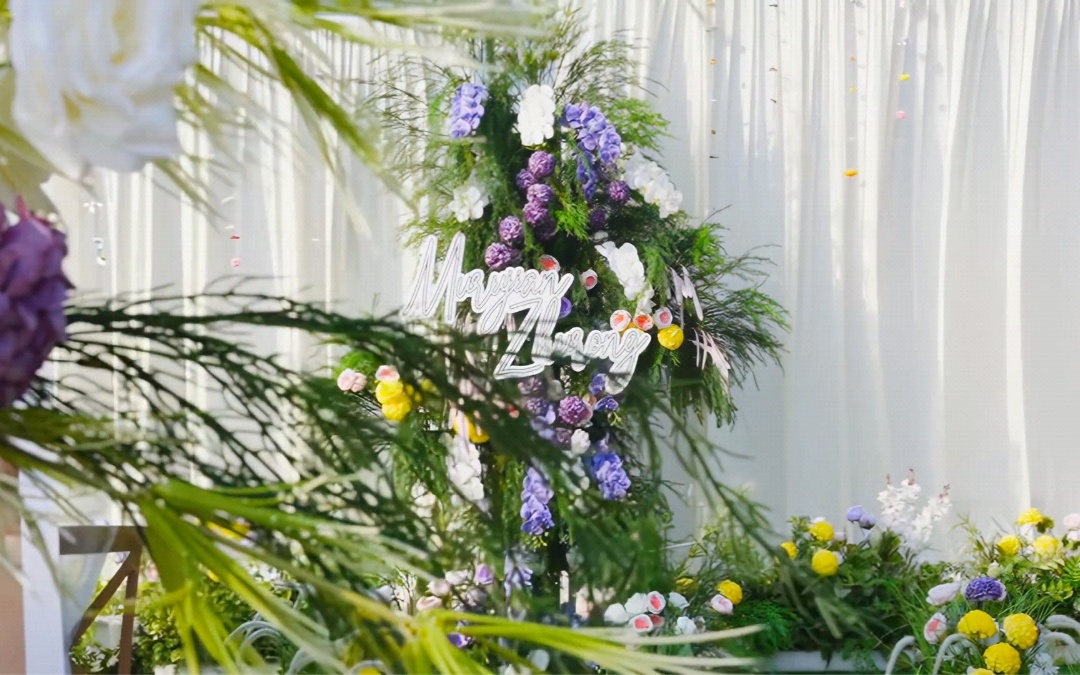 花园风户外婚礼