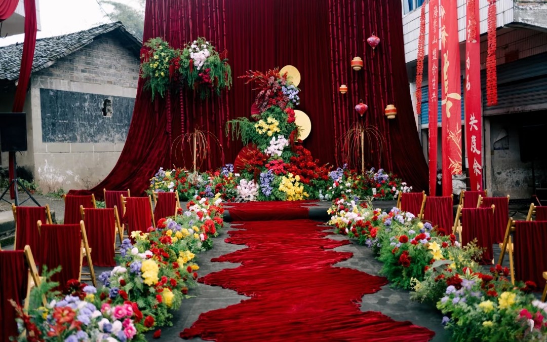 千禧婚礼-挑高款布曼婚礼超美哒