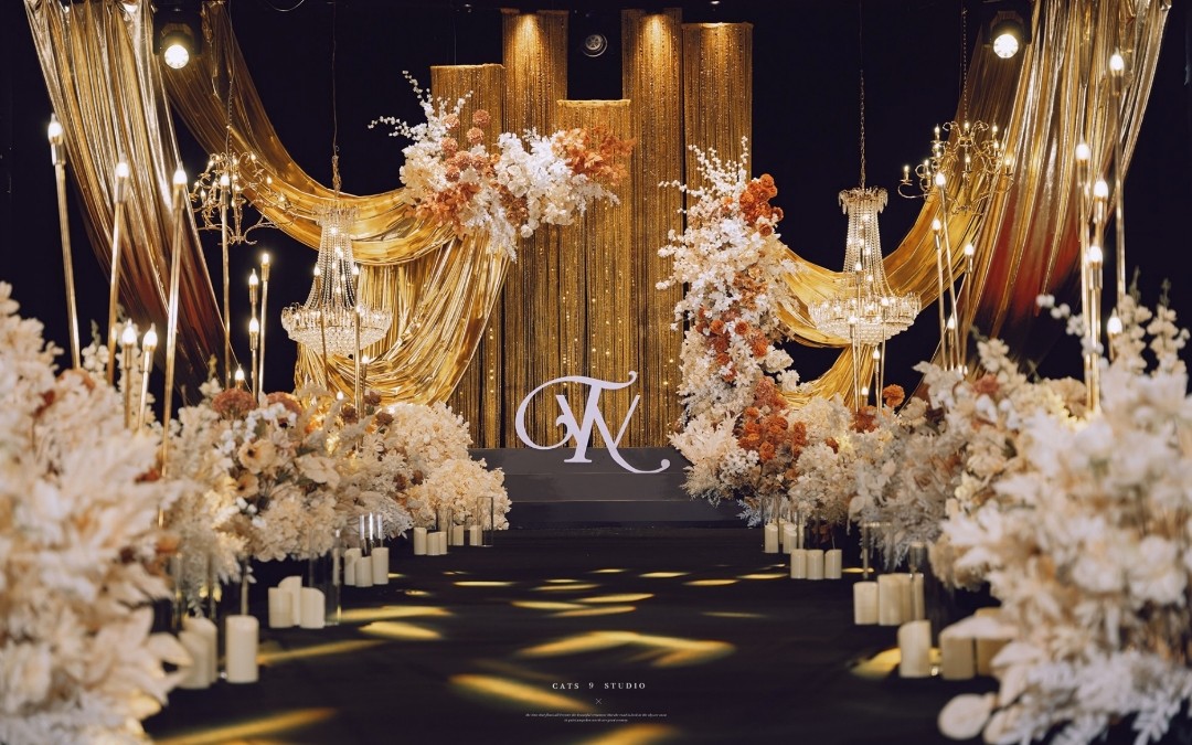 黑金老錢(qián)風(fēng)婚禮