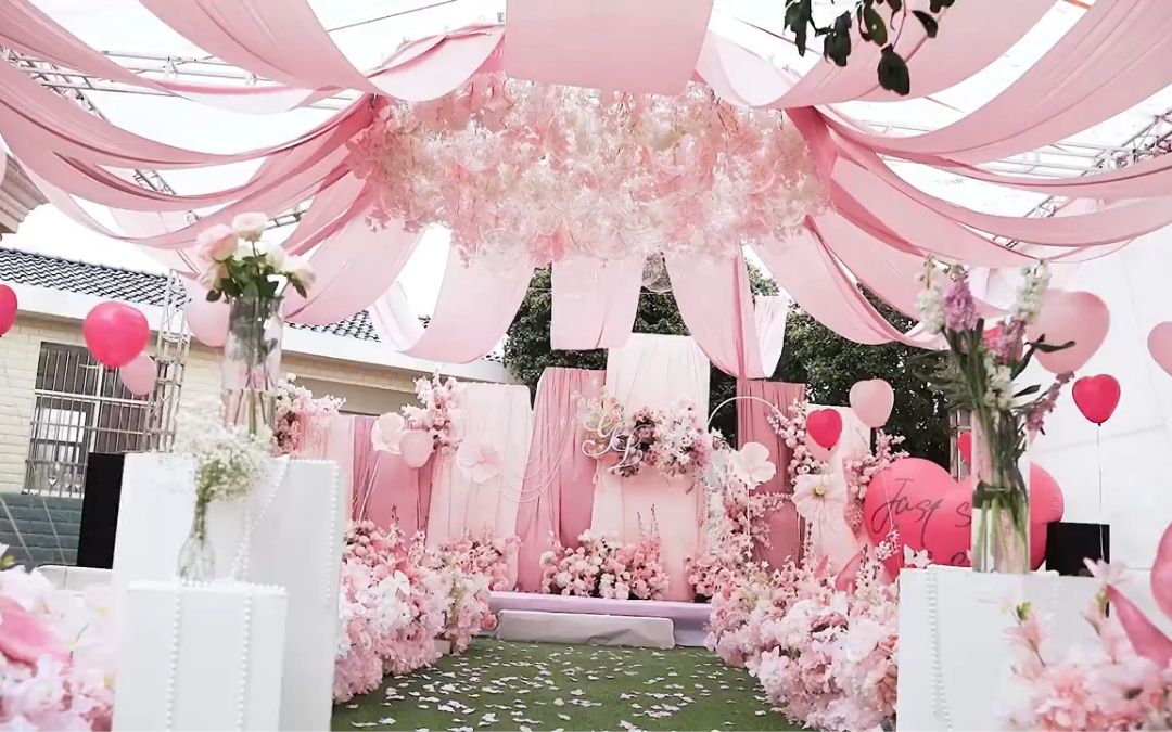 一场少女心爆棚的梦幻婚礼