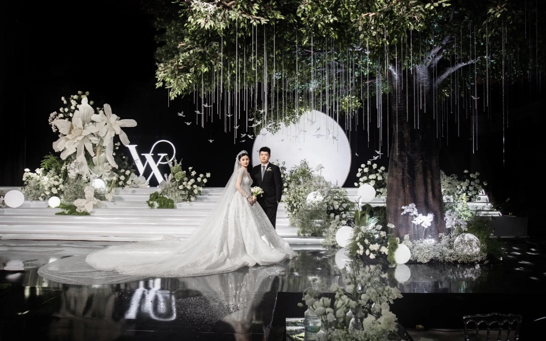 轻盈梦幻韩风，定格婚礼美好瞬间