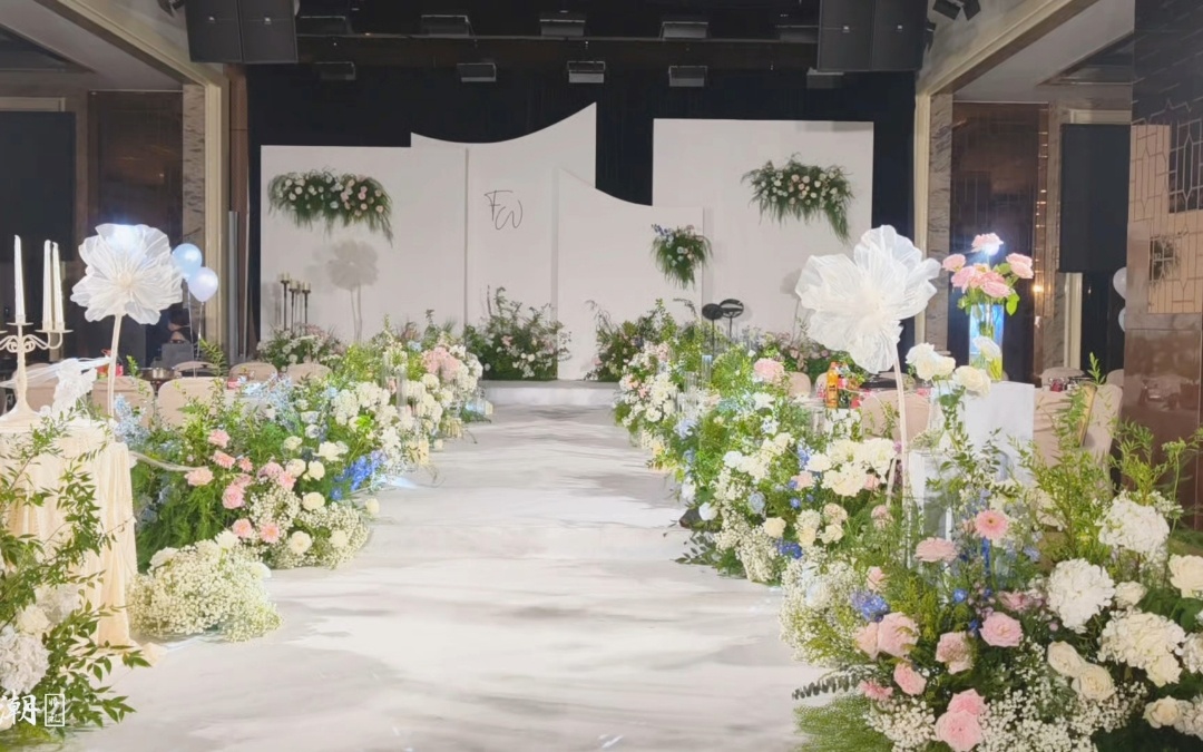 【国潮婚礼】白绿简约婚礼