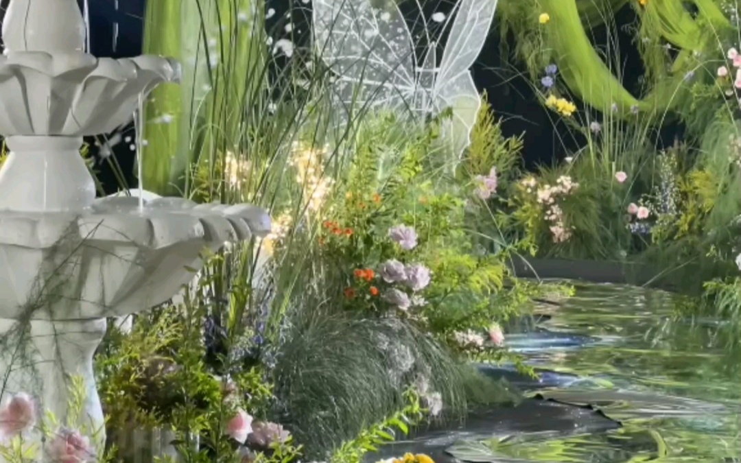 轻森系绿色花艺婚礼