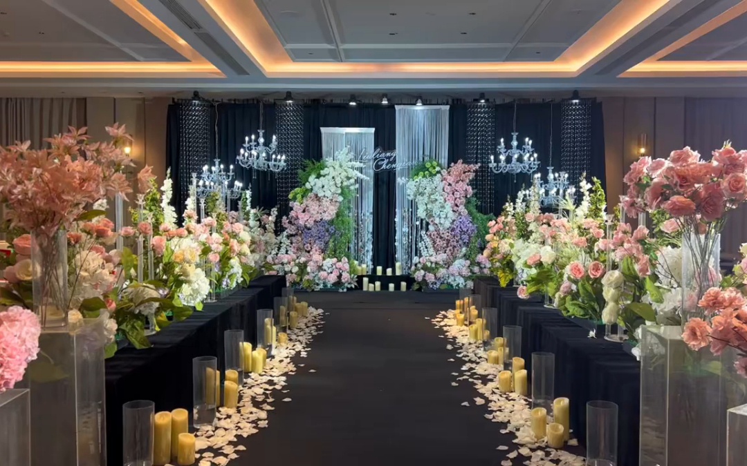 清新糖果色系水晶婚宴