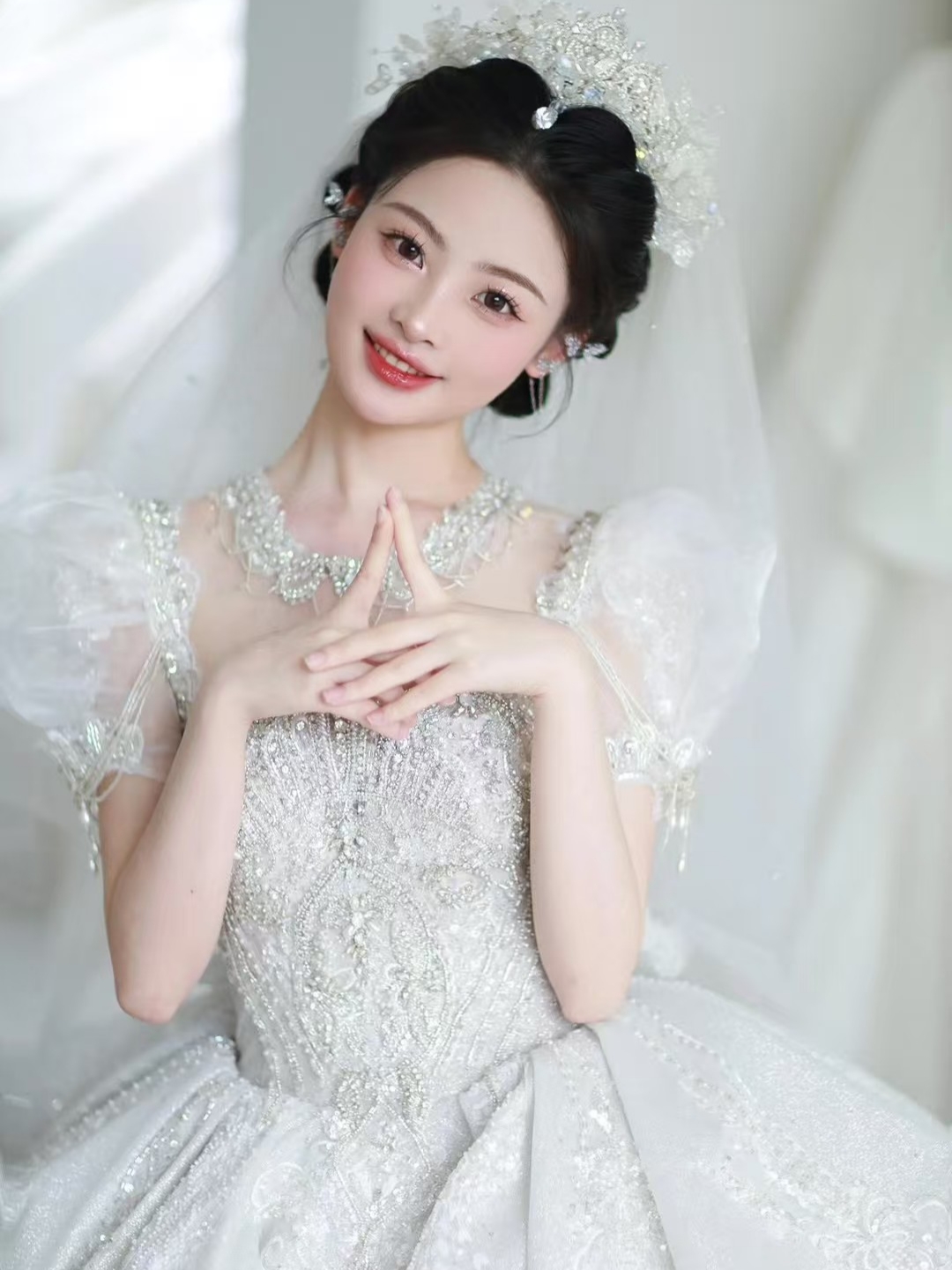 新娘甜美主纱造型