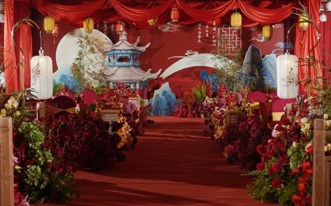 蒲城傳統(tǒng)中式婚禮，禮韻悠長，情滿華堂