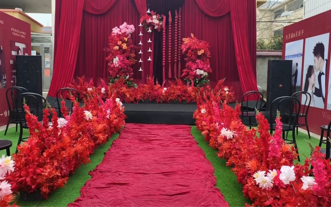 网红庭院婚礼，是你喜欢的吗