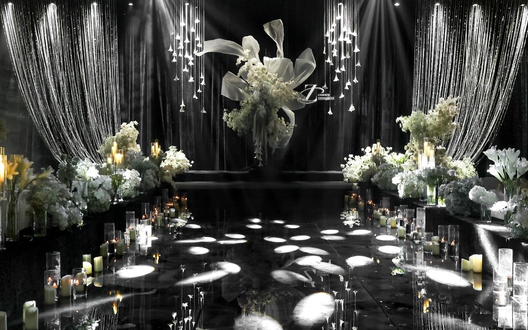 简约韩风室内水晶婚礼