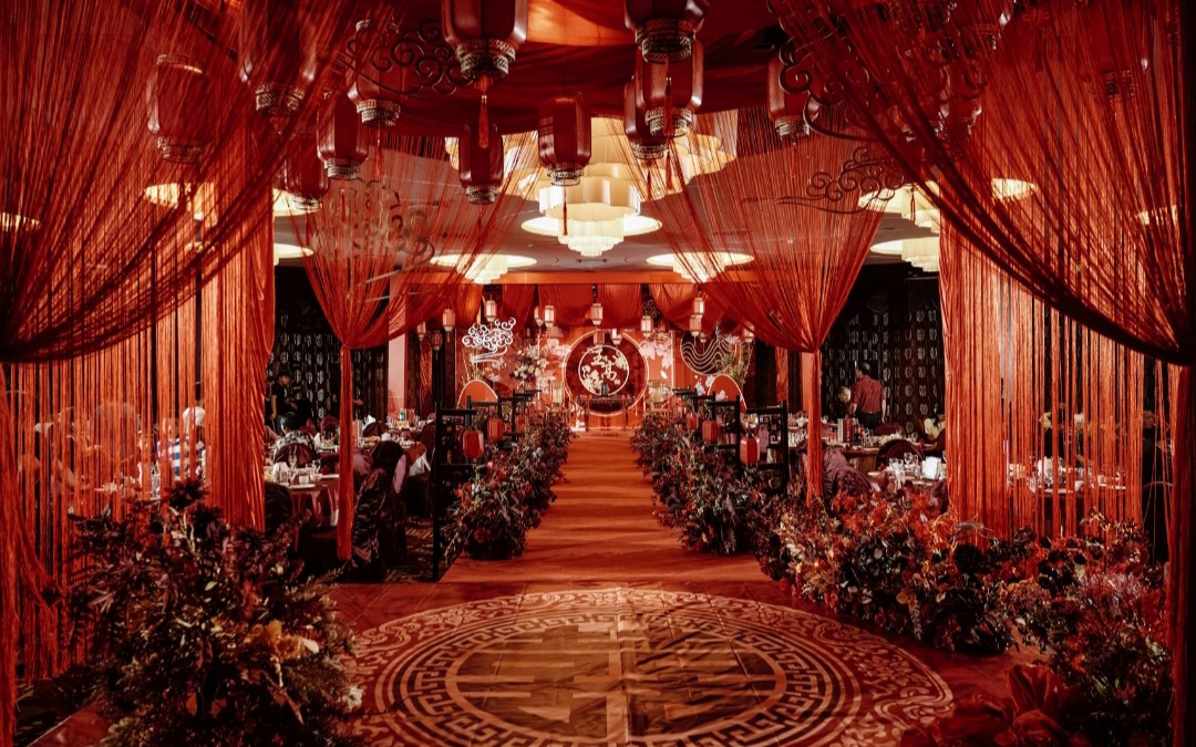 鳳冠霞帔，許你一世安穩(wěn)丨新中式婚禮現(xiàn)場