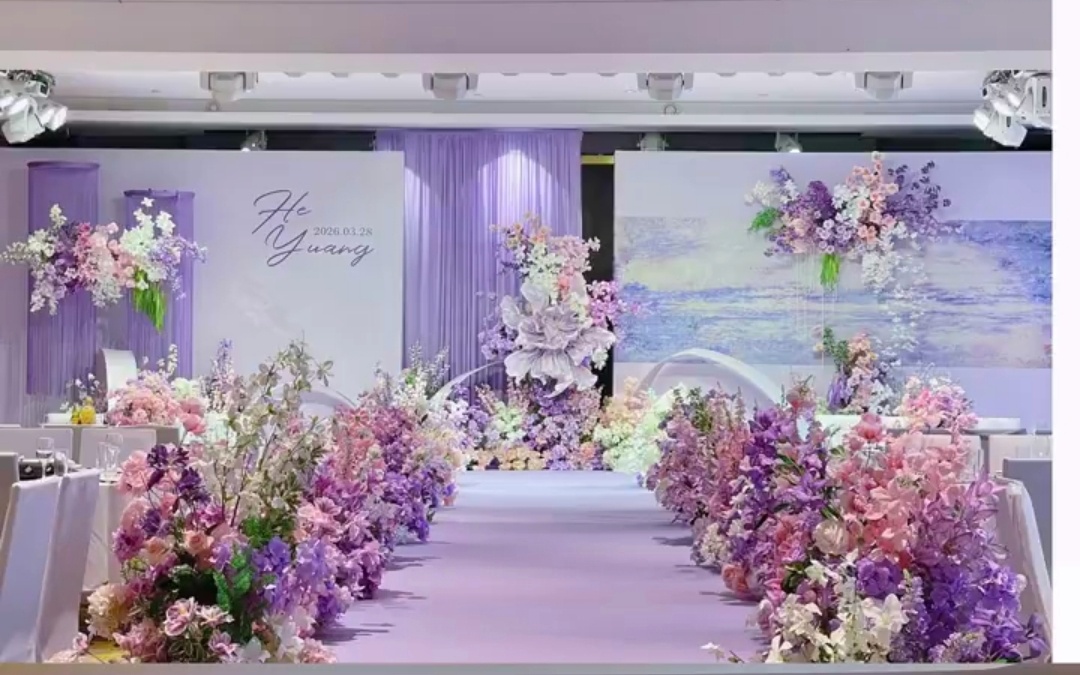 东莞婚礼|梦幻油画风花园婚礼