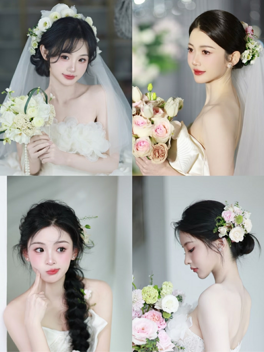 迎宾主纱造型合集👰🏻👰🏻