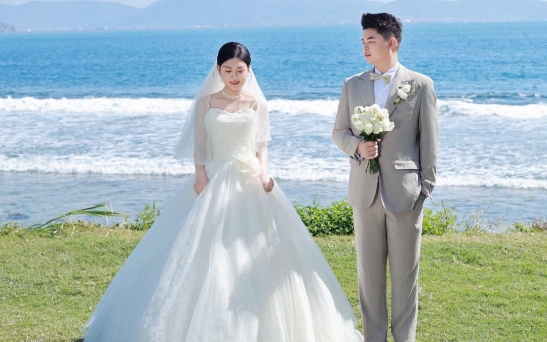 三亞小清新海景婚紗照