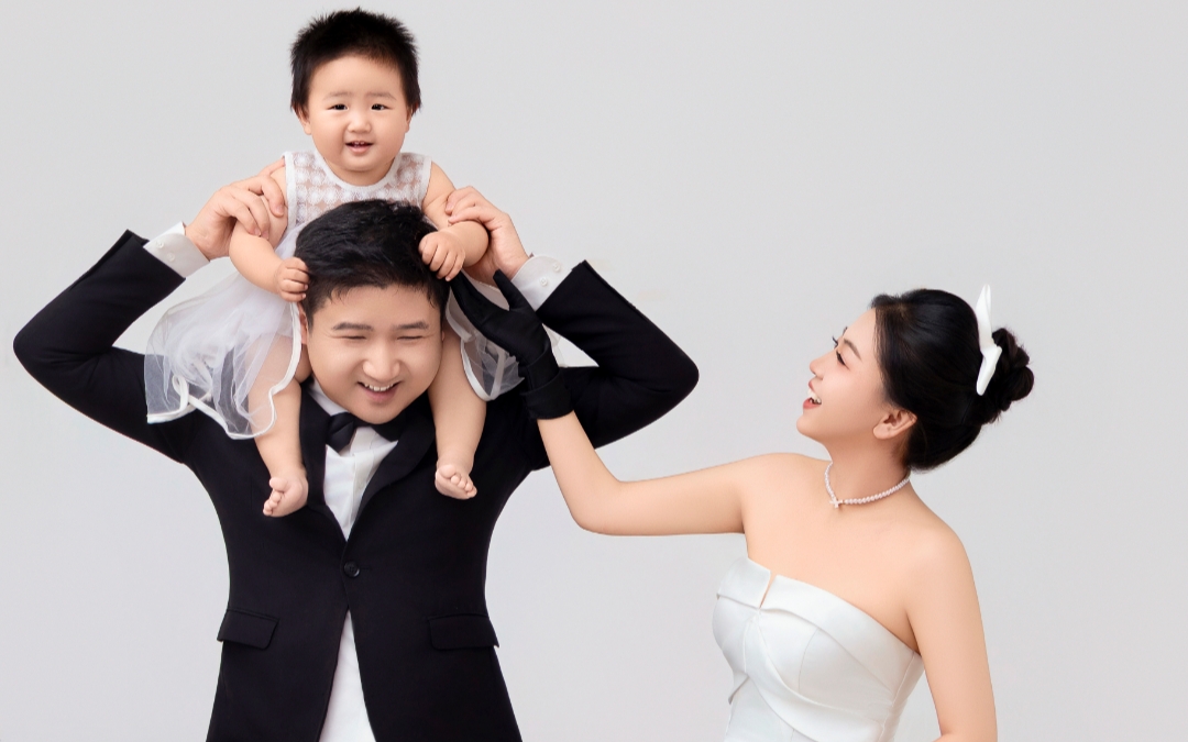 維納斯 全家福親子照