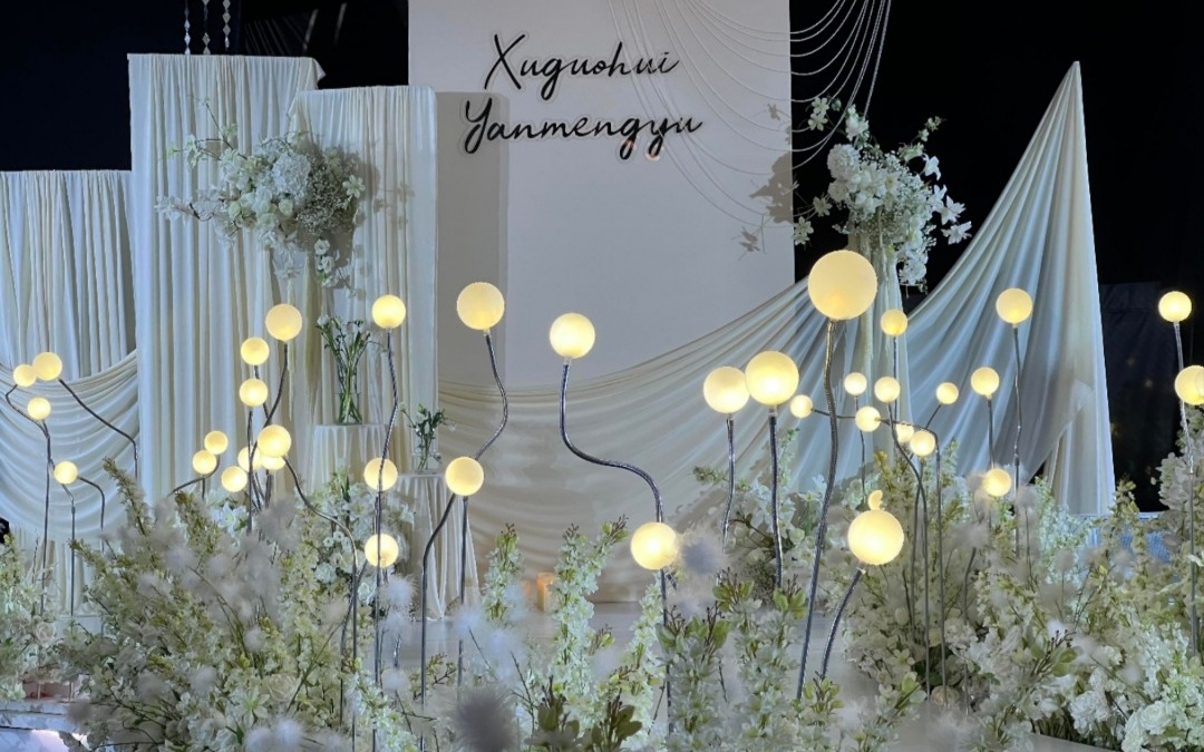 溫柔白色系婚禮