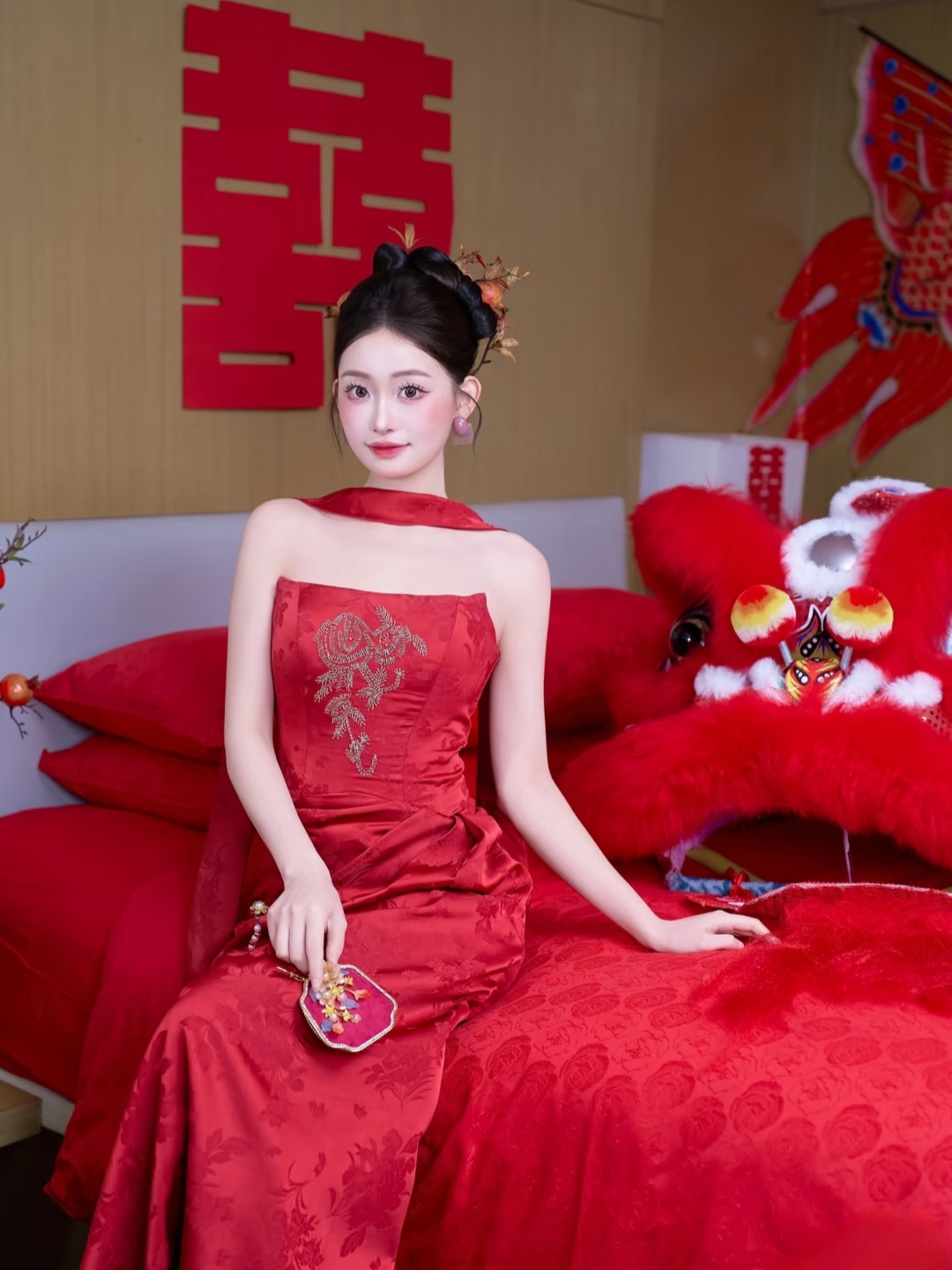 中式新娘造型