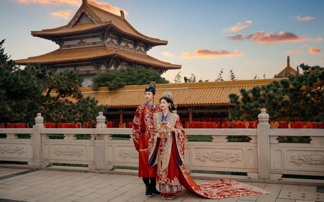 凤冠霞帔十里红妆这才是中国人的浪漫