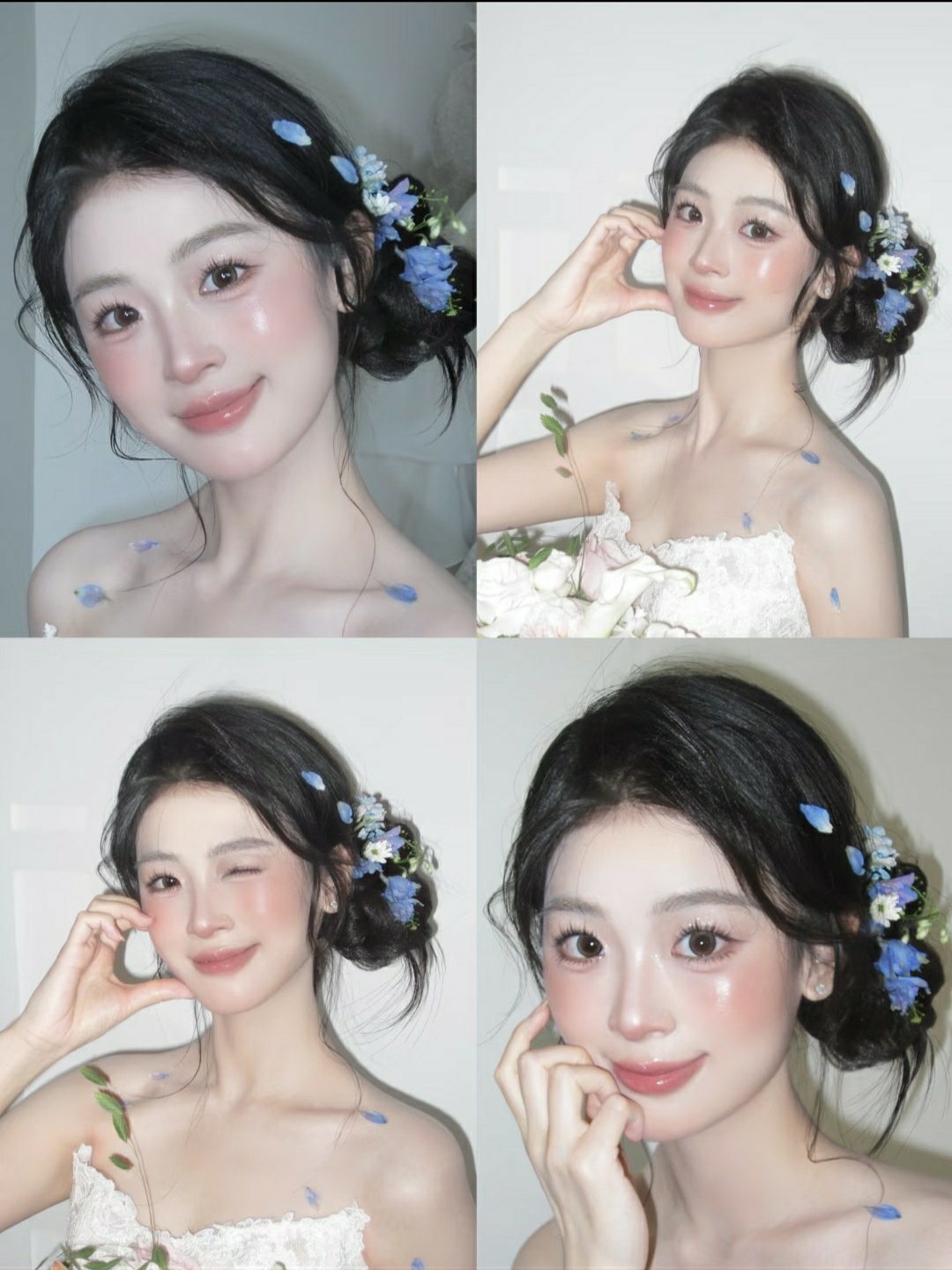 太爱这种氛围感森系新娘了🥰