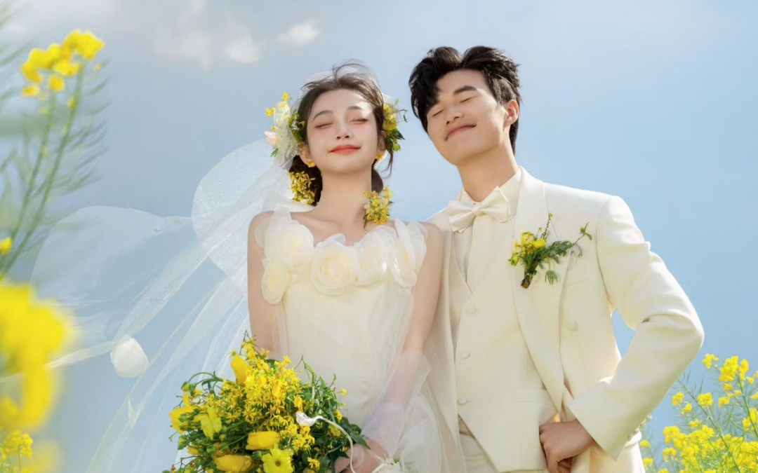 【罗马假日】油菜花婚纱照