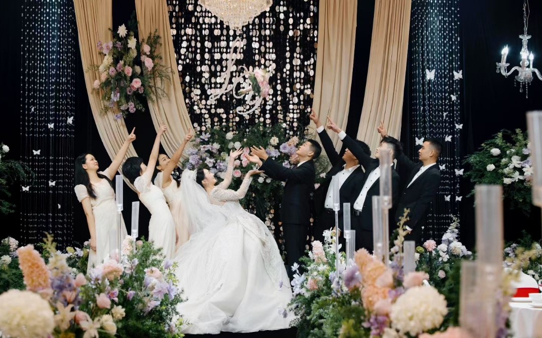 低调轻奢  韩式水晶婚礼