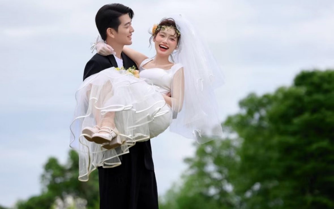 清新唯美浪漫婚纱照