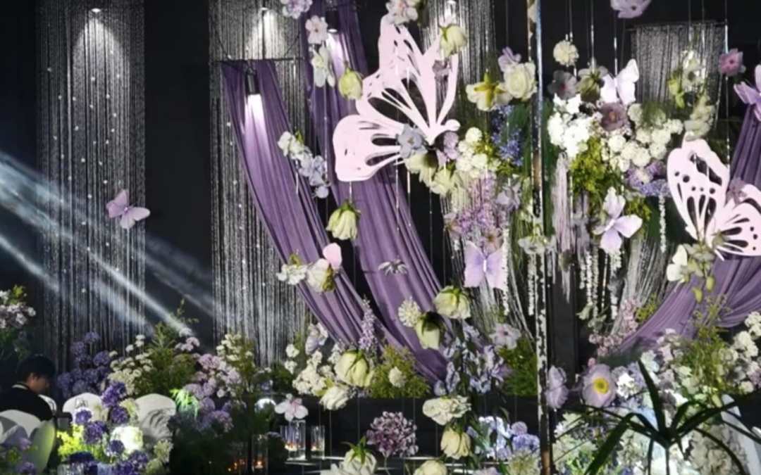 梦幻紫蝶，轻舞流年