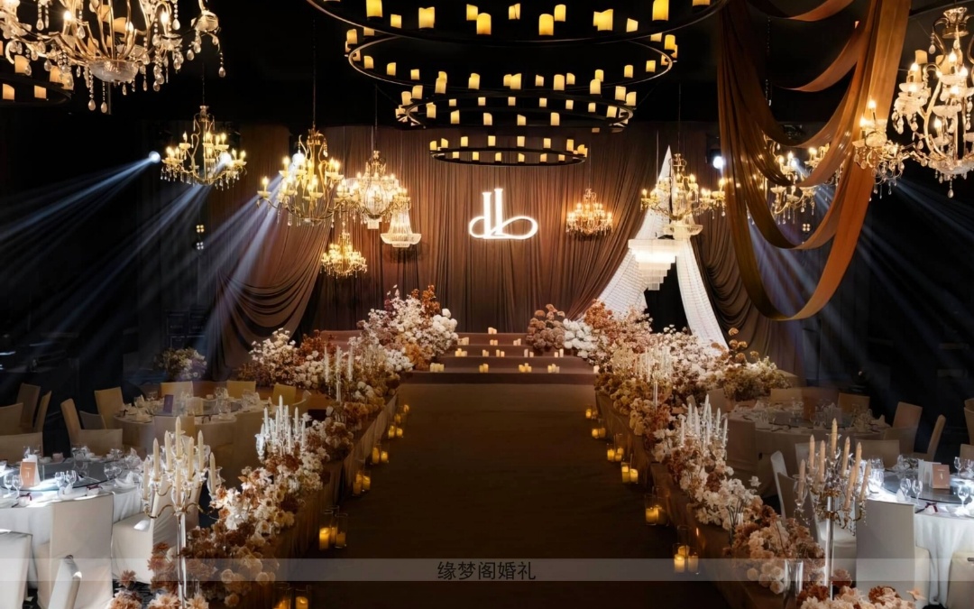 （缘梦阁）咖色美拉德婚礼