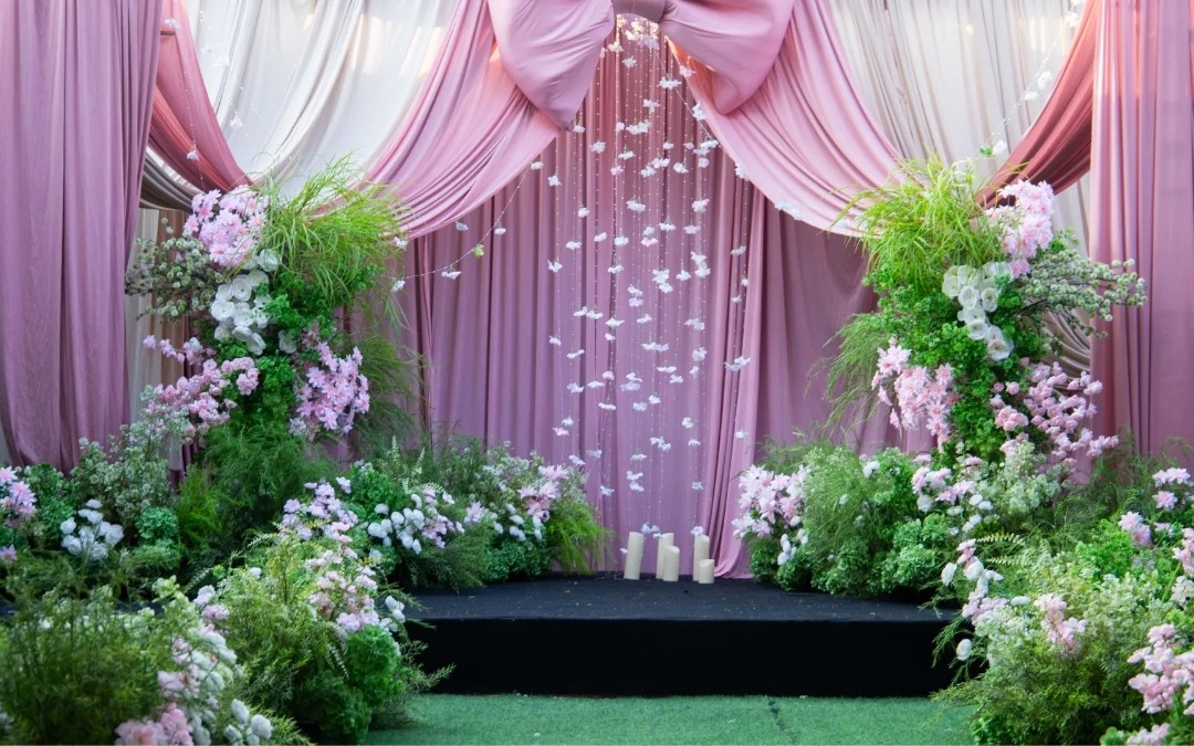 小城大爱婚庆｜粉绿浪漫主题