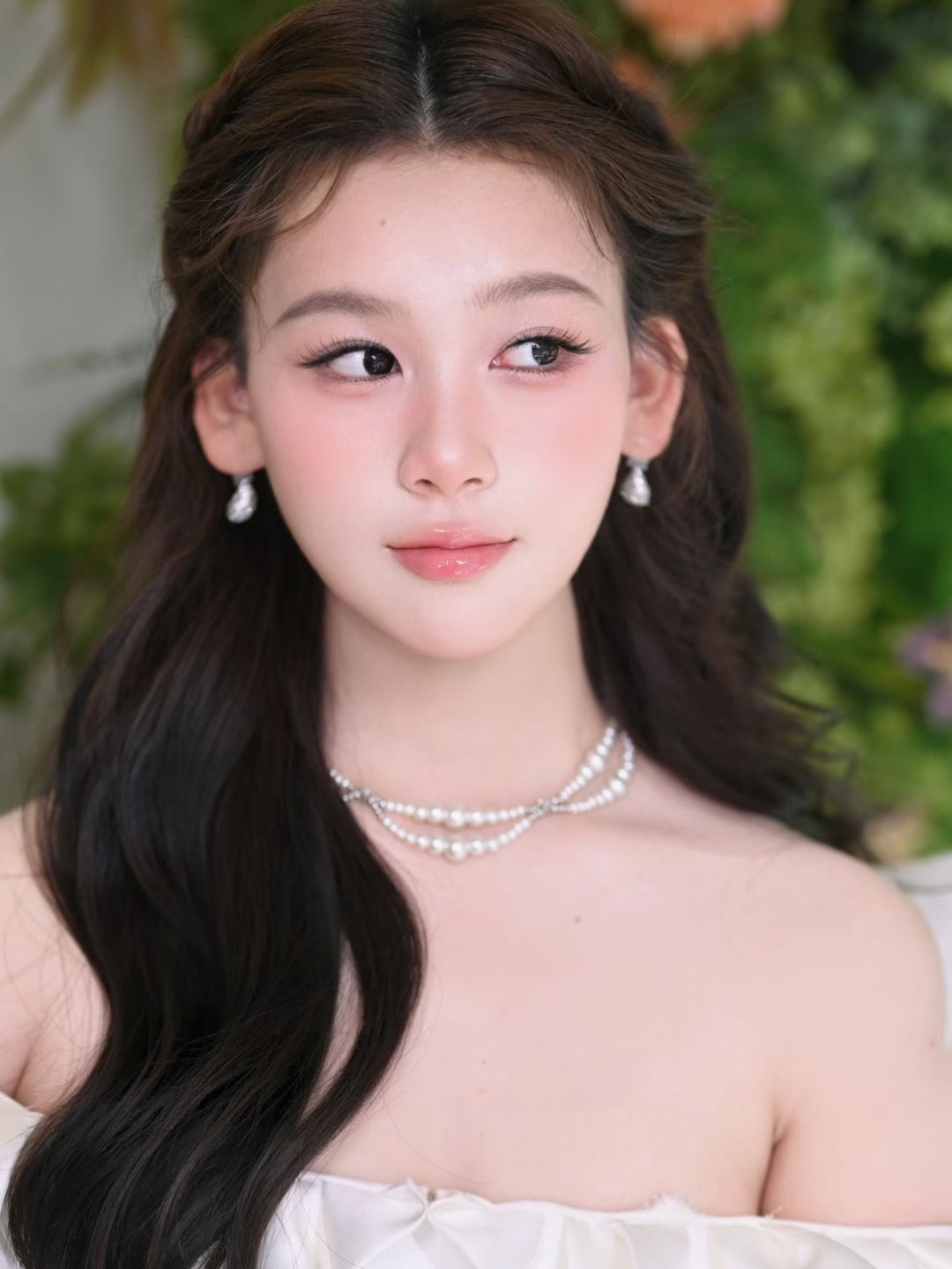 韩式小清新外景新娘造型💒💒💒