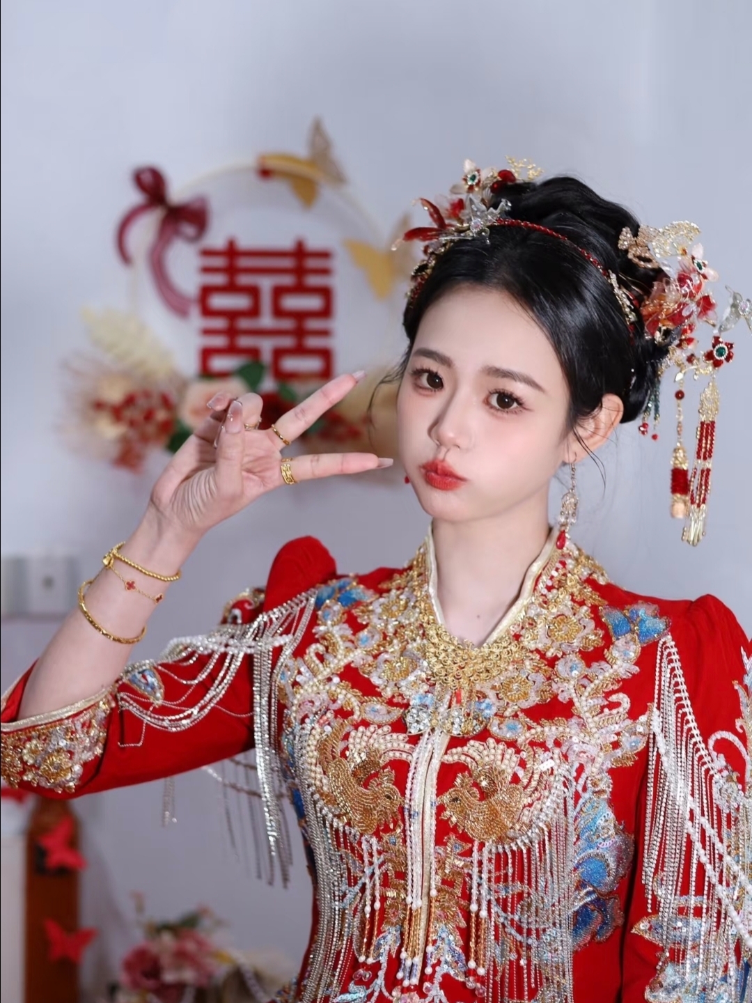 公主记1280元老师婚礼跟妆现场