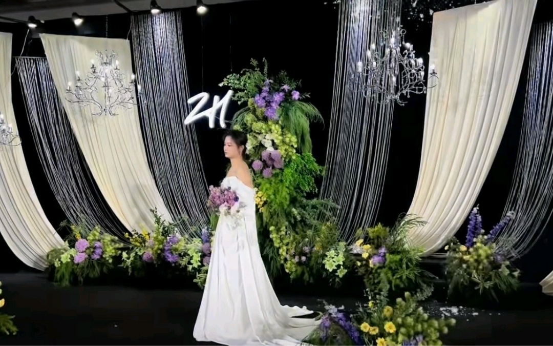 森系婚礼，如诗如画的自然之约