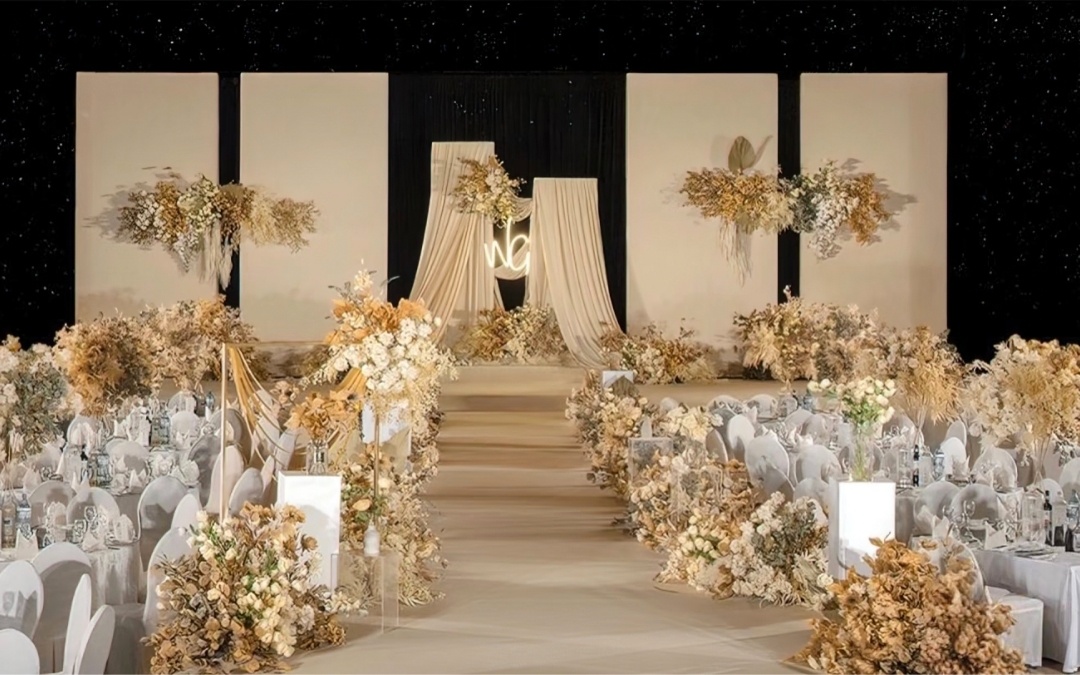 香槟色调浪漫婚典