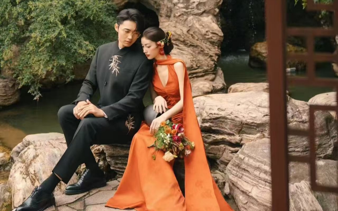 園林唯美婚紗照