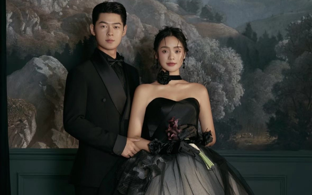 高定复古婚纱照