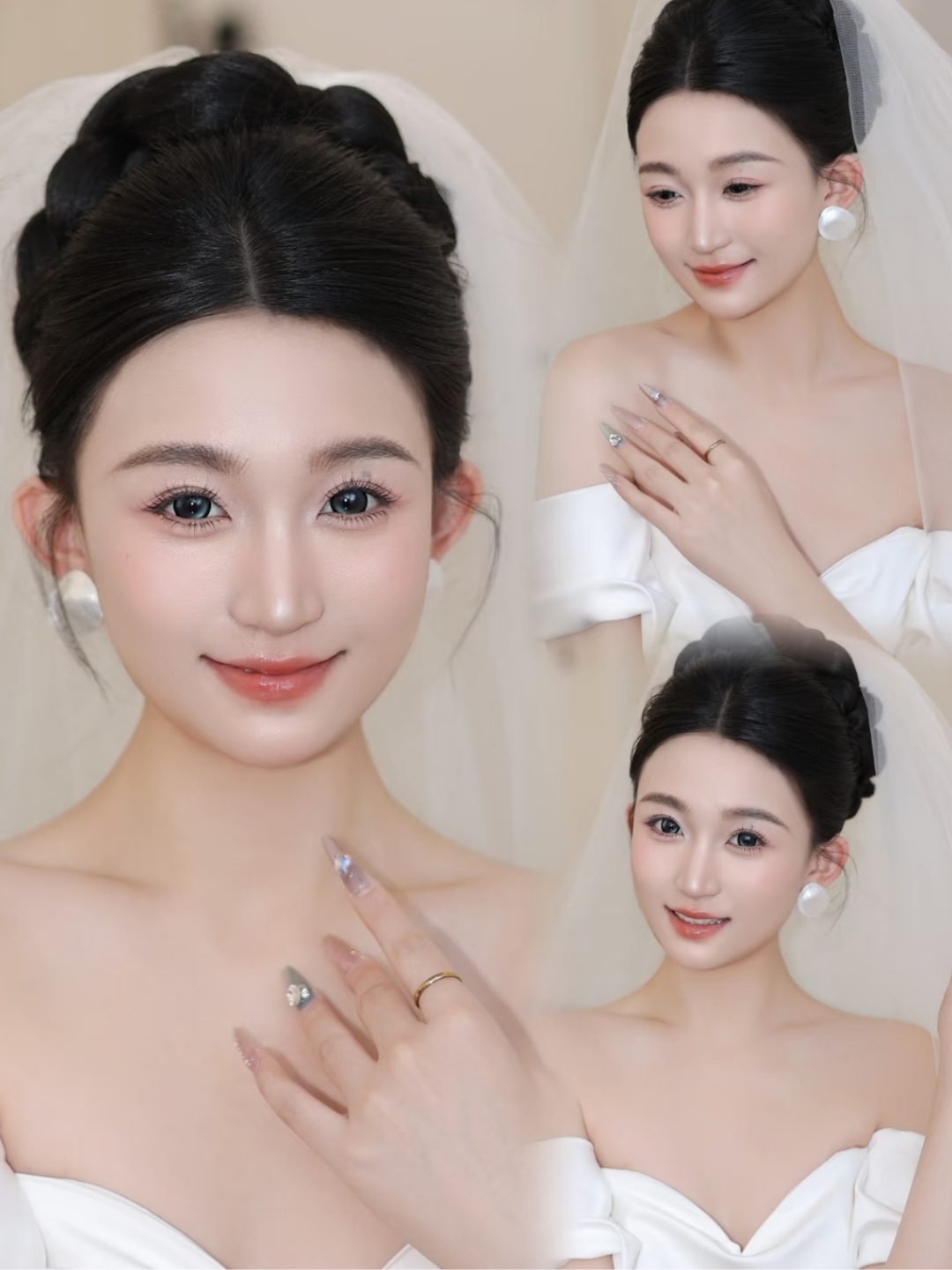 永远经典耐看的新娘造型
当然是简约韩系啦👏🏻