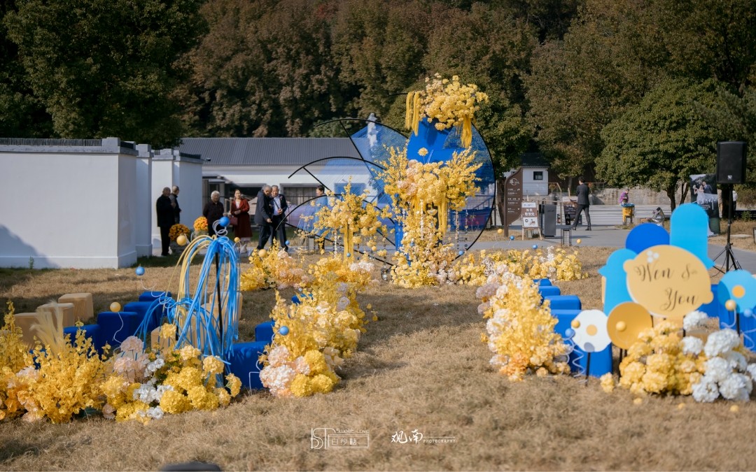 小眾配色邂逅自然婚禮浪漫