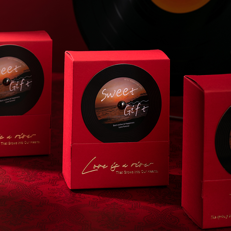 50个唱片喜糖盒ins风