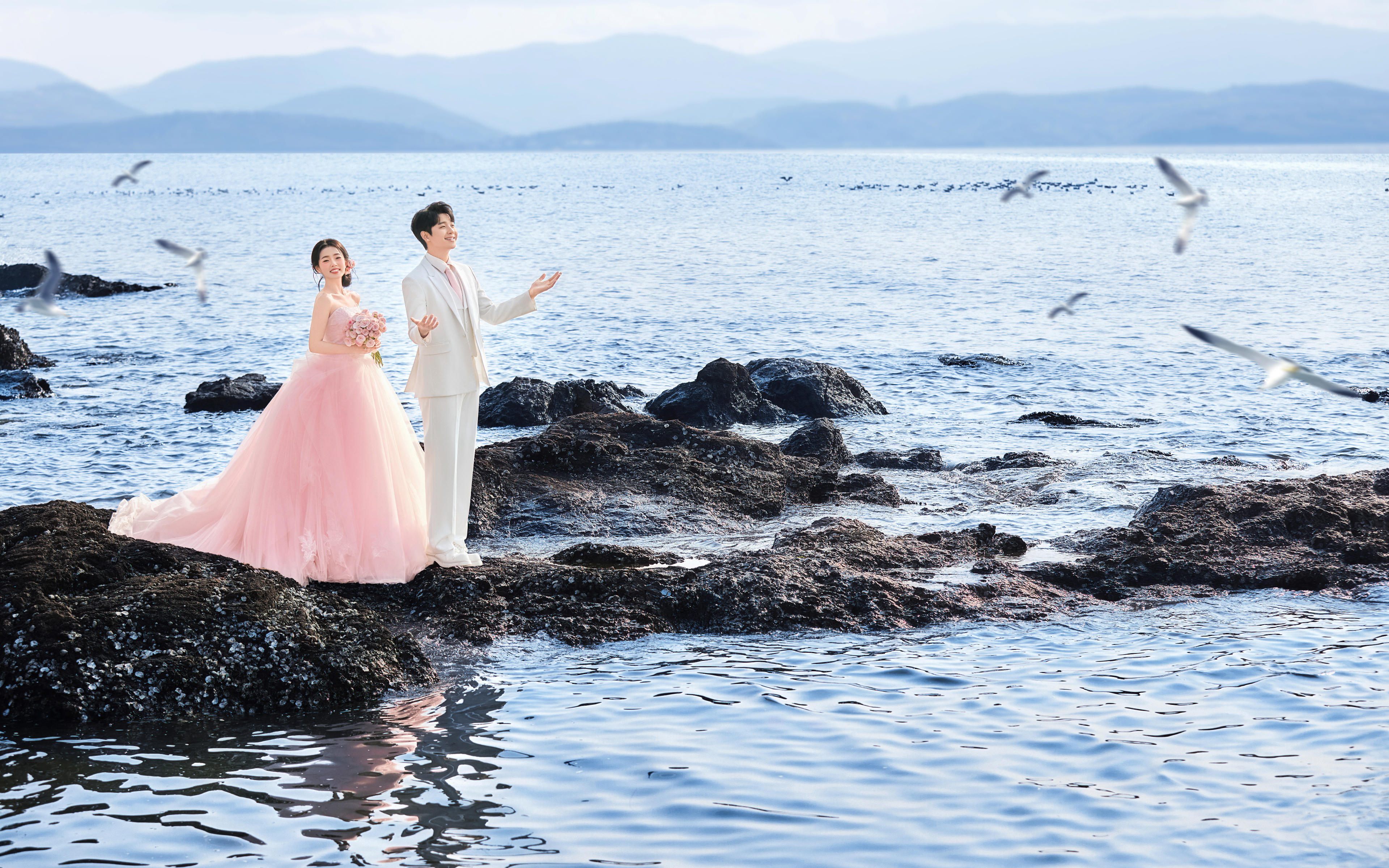 每一幀都像從電影里截出來的愛情場景