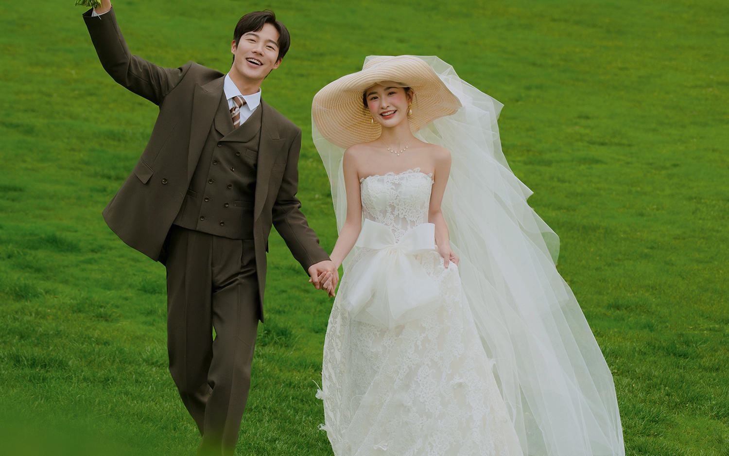 “生命力”的森系婚紗照??我是妥妥拿捏????了