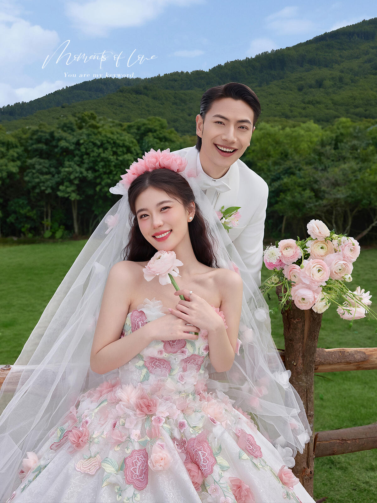 【店长推荐】夕阳电影感婚纱照+一价全包+底片全送