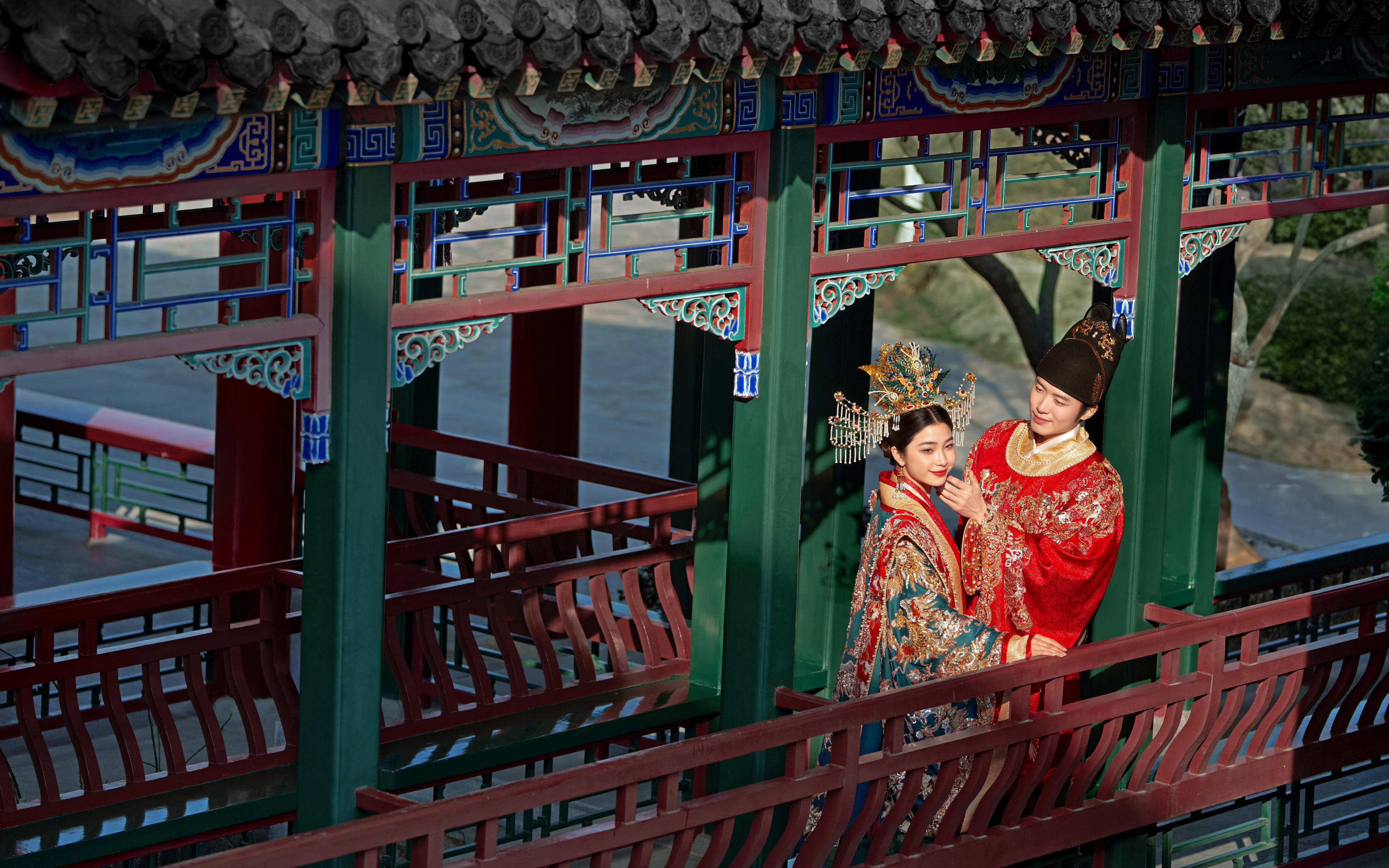 超绝国风婚照把心动刻进骨子里
