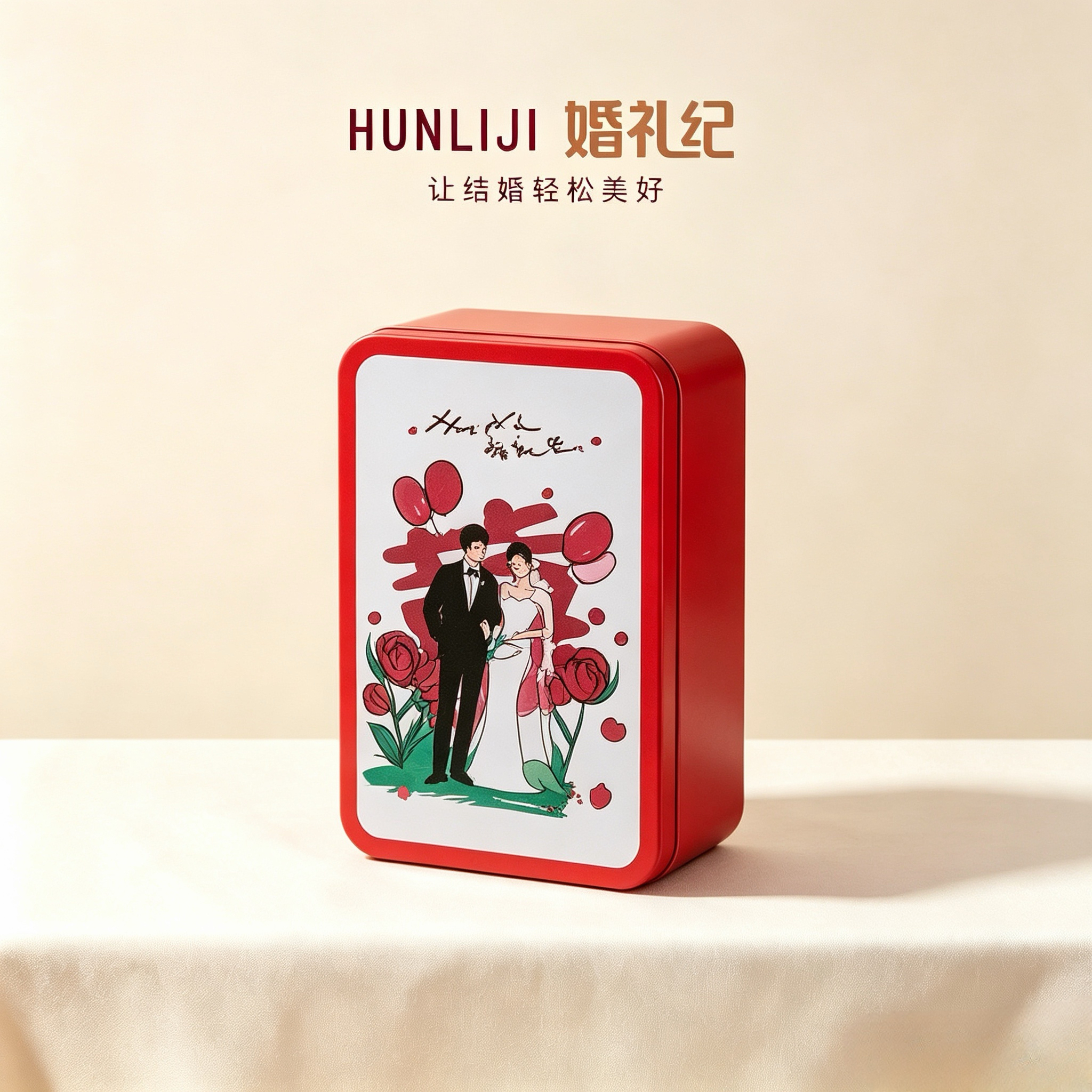 包好发货 成品喜糖套餐铁盒 喜糖+喜糖盒【成品喜糖不支持退换】