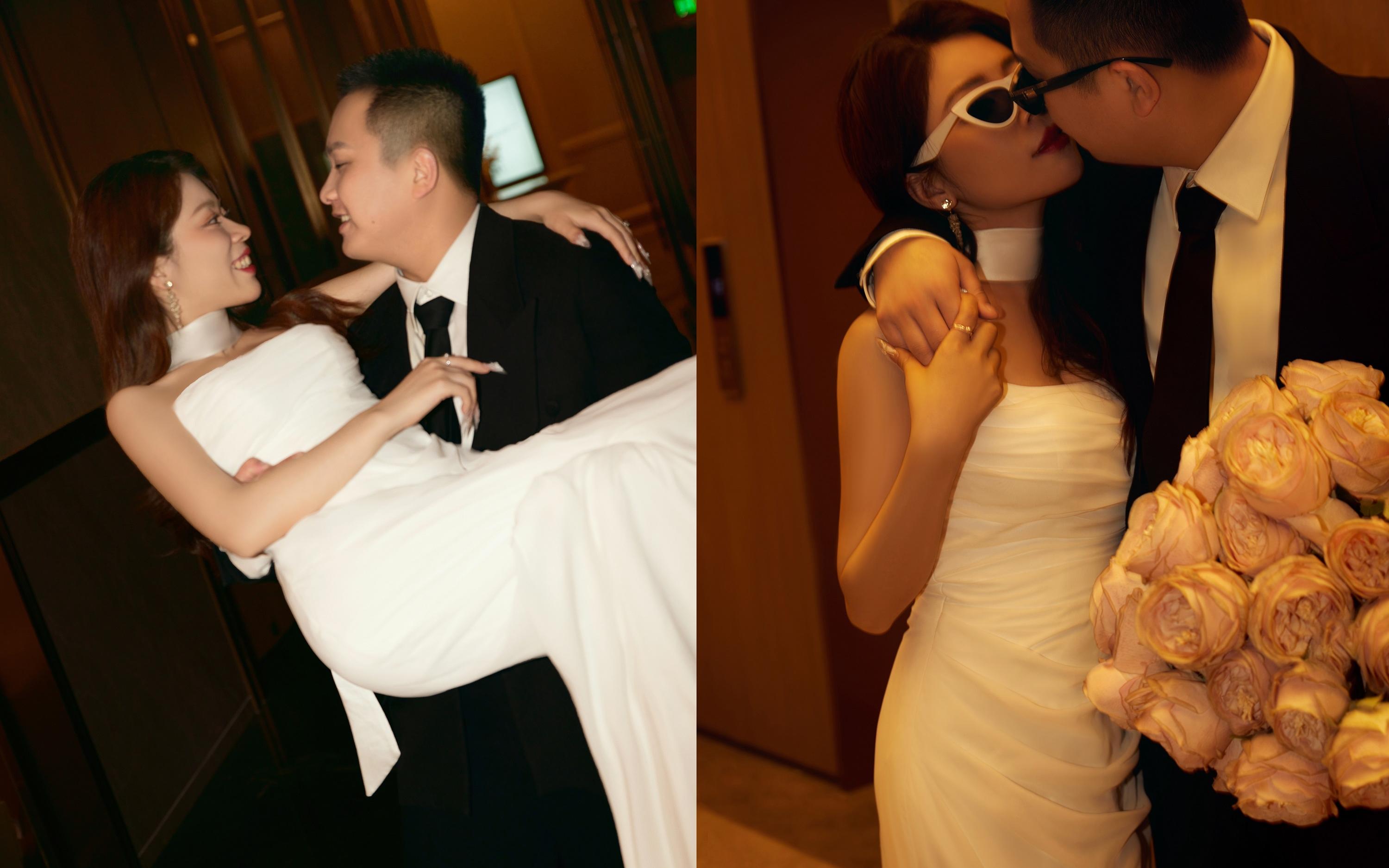是小众又高级的甜酷婚纱照❗一眼爱上💕