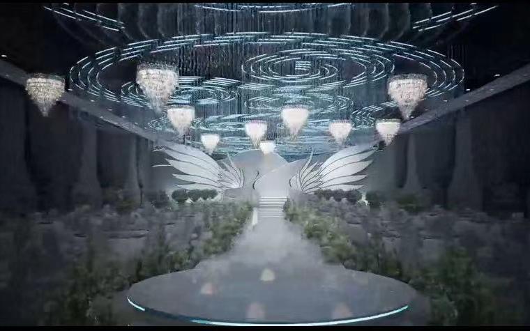 【雅安依百莲婚礼】室内主婚礼/韩式婚礼/珍珠白~