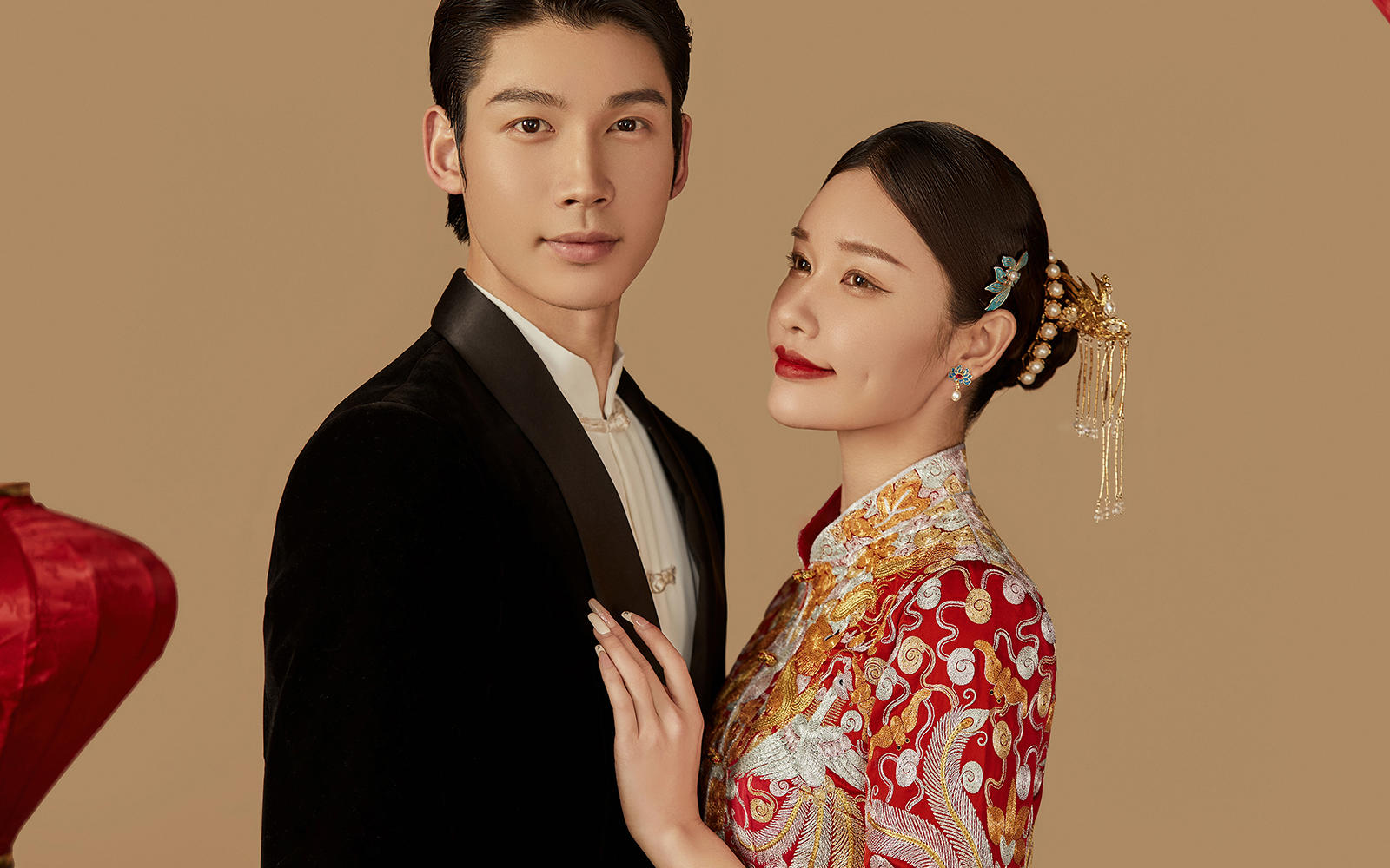 拍了长辈超爱的 新中式秀禾服婚纱照