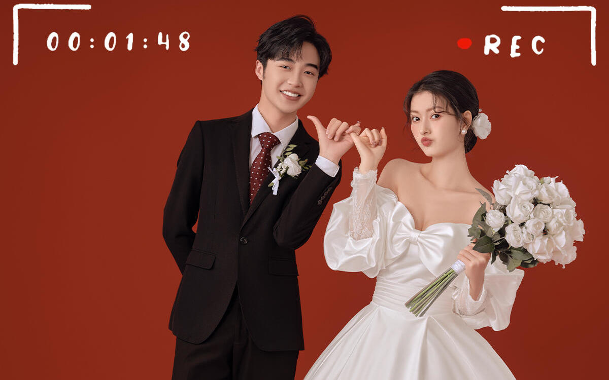 【這組超火的紅底喜嫁婚紗照我先沖啦】
