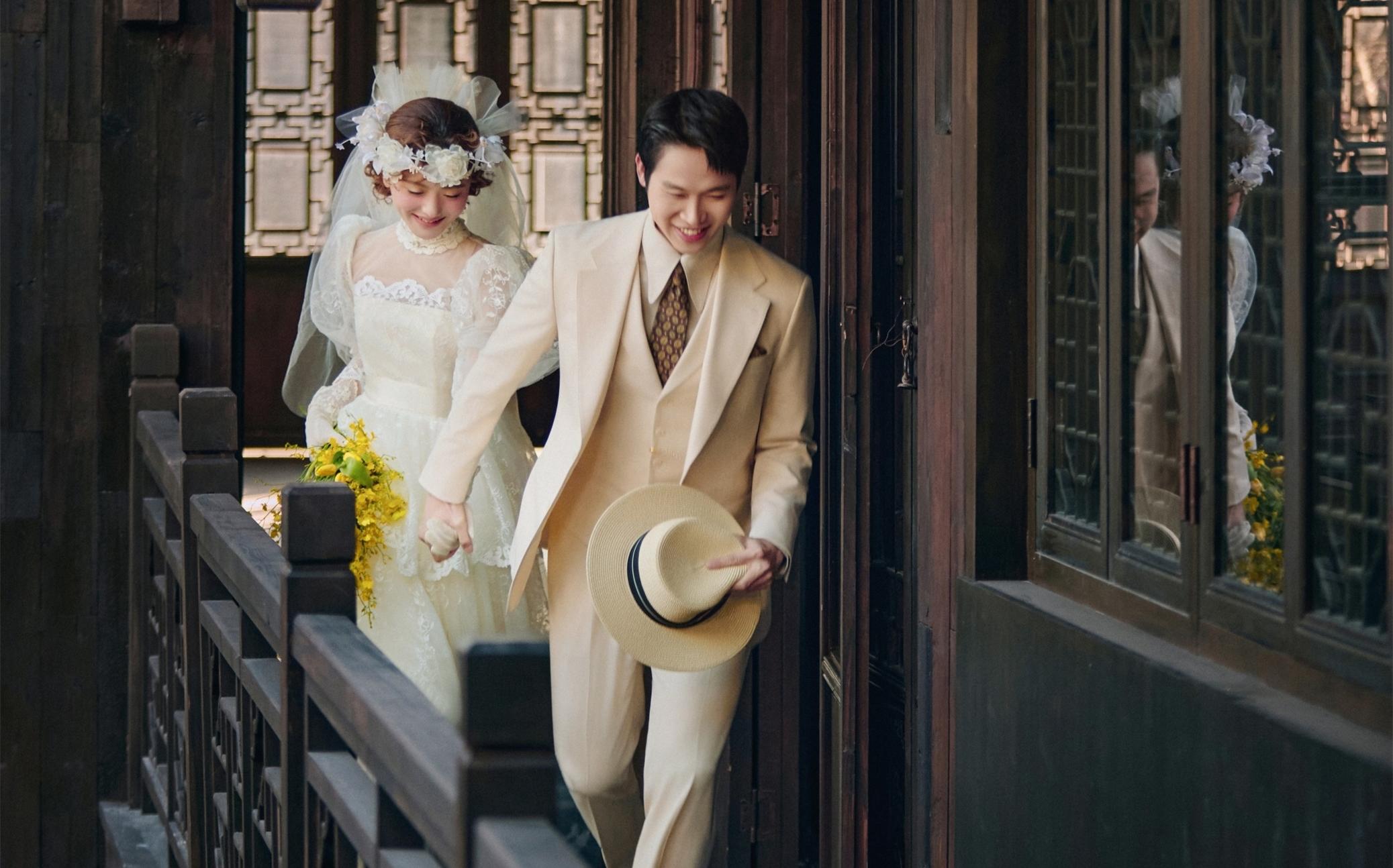 ??新中式民國(guó)風(fēng)婚紗照，美到我心巴上??